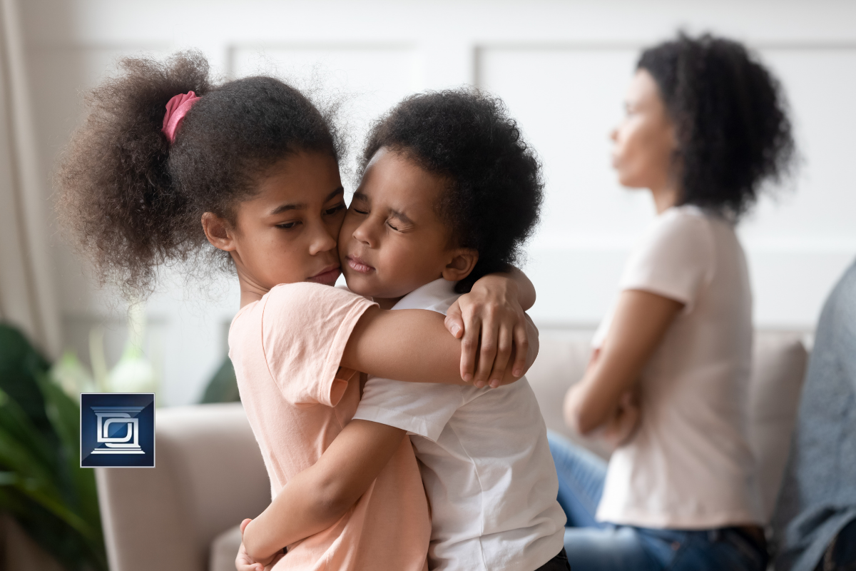 mother seeking child support for her two children