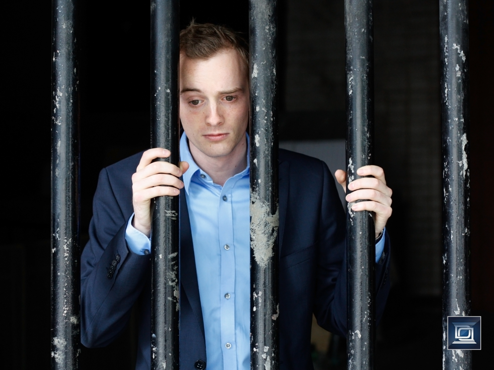 man in jail for first time assault charge