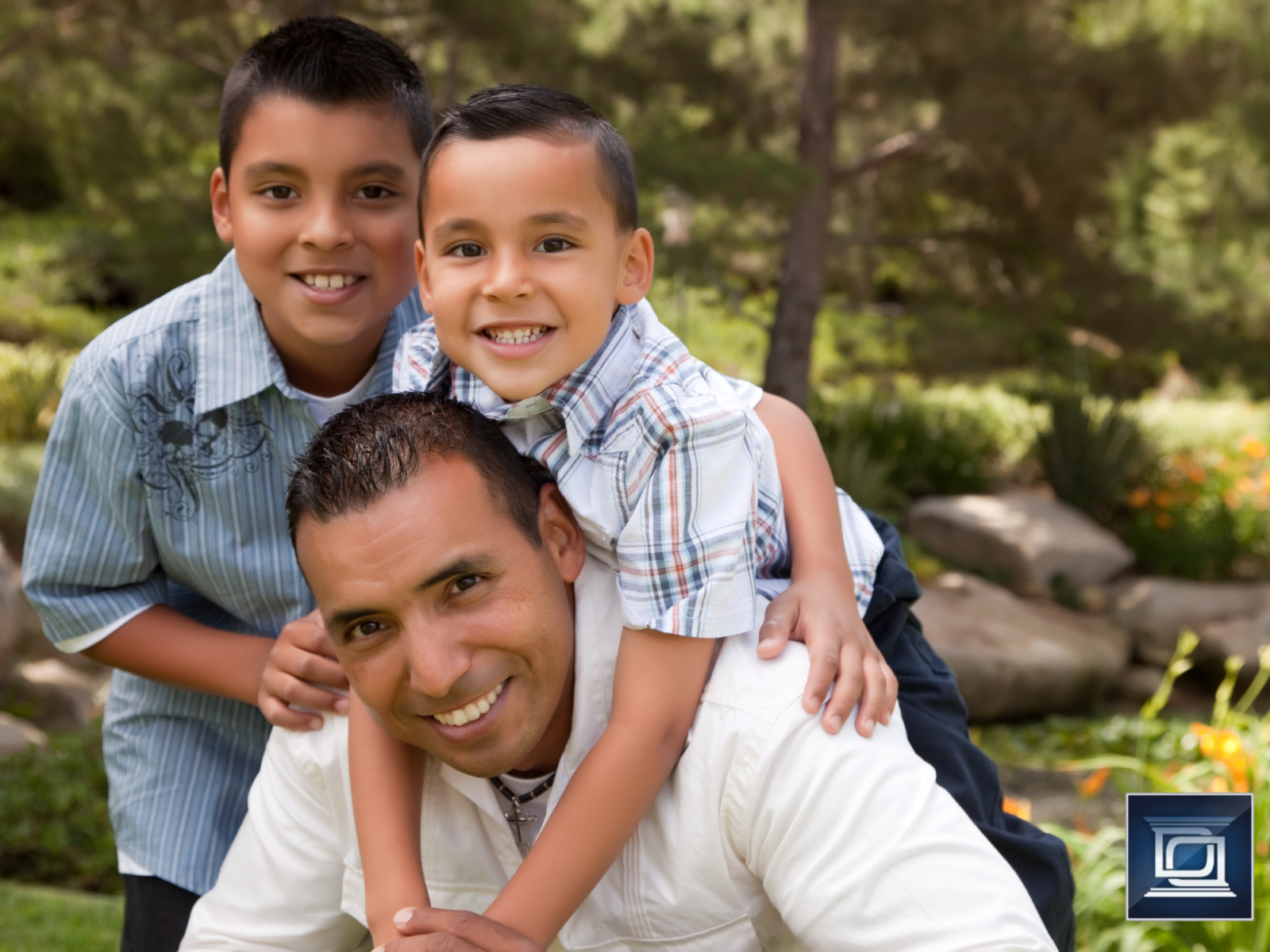 father with full custody of two sons