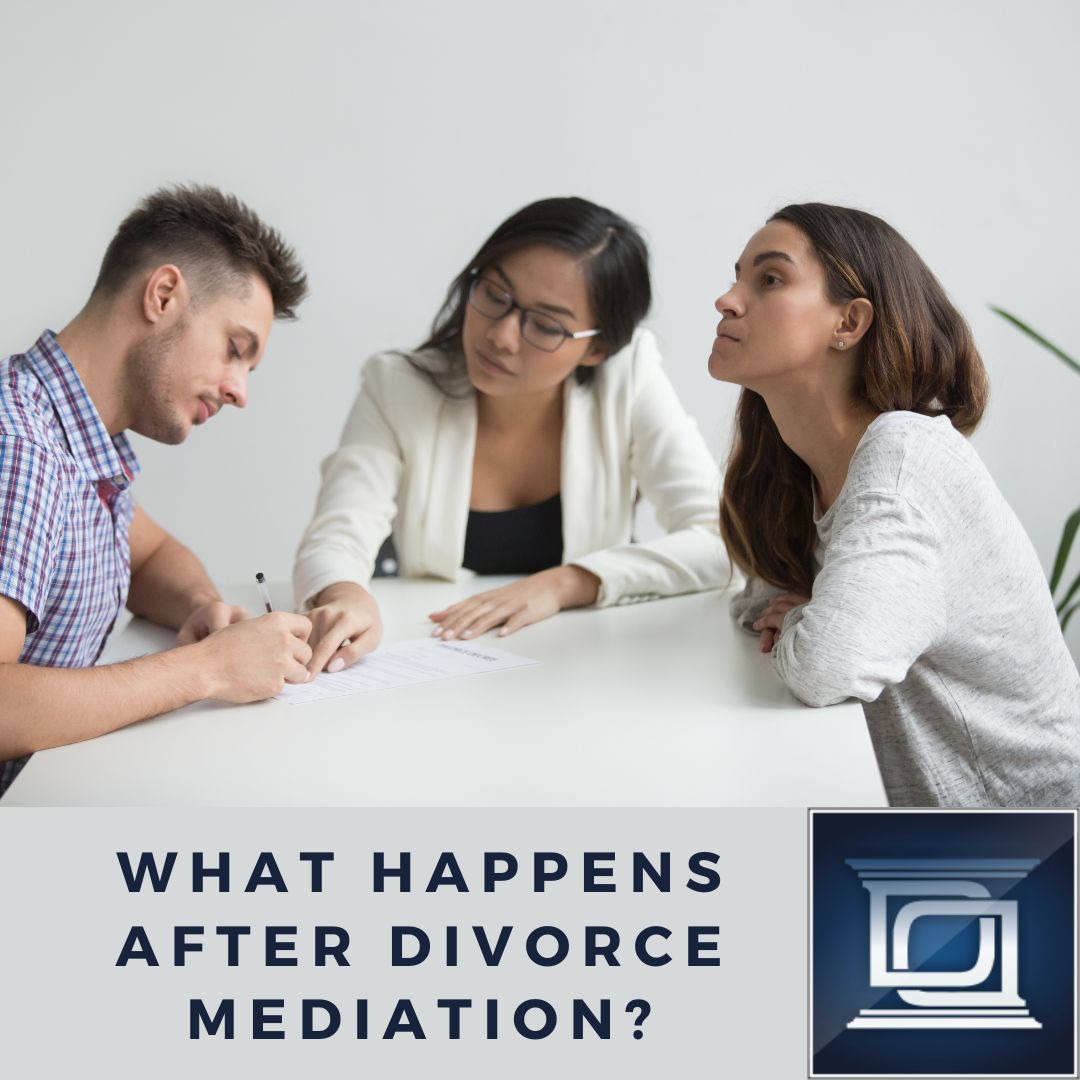 What happens after divorce mediation?