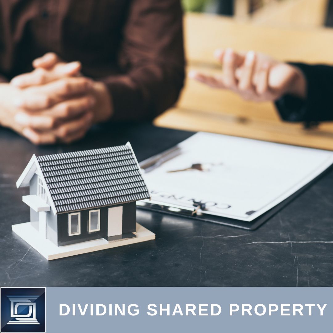 dividing shared property in a divorce