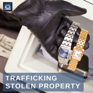 two watches in evidence from a trafficking in stolen property case