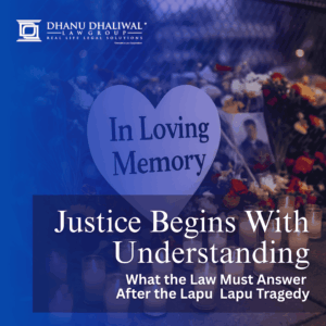 Vancouver Lapu Lapu Tragedy rob Dhanu lawyer insight