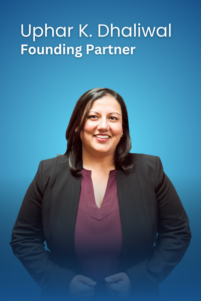 Uphar Dhaliwal, Family Lawyer, Immigration Lawyer